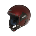 STUDDS Cub Wine Red Half Face Helmet