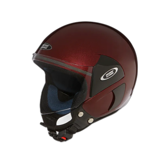 STUDDS Cub Wine Red Half Face Helmet