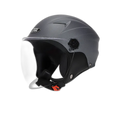 STUDDS Dame Matt Gun Grey Half Face Helmet