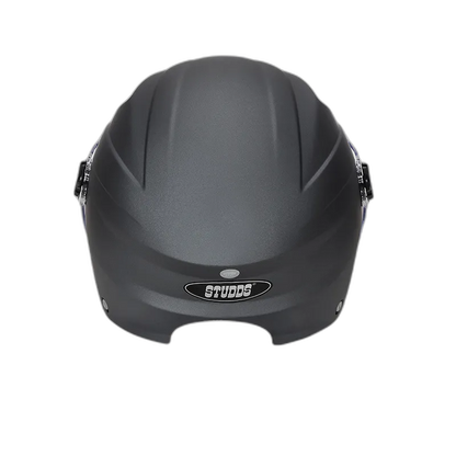 STUDDS Dame Matt Gun Grey Half Face Helmet