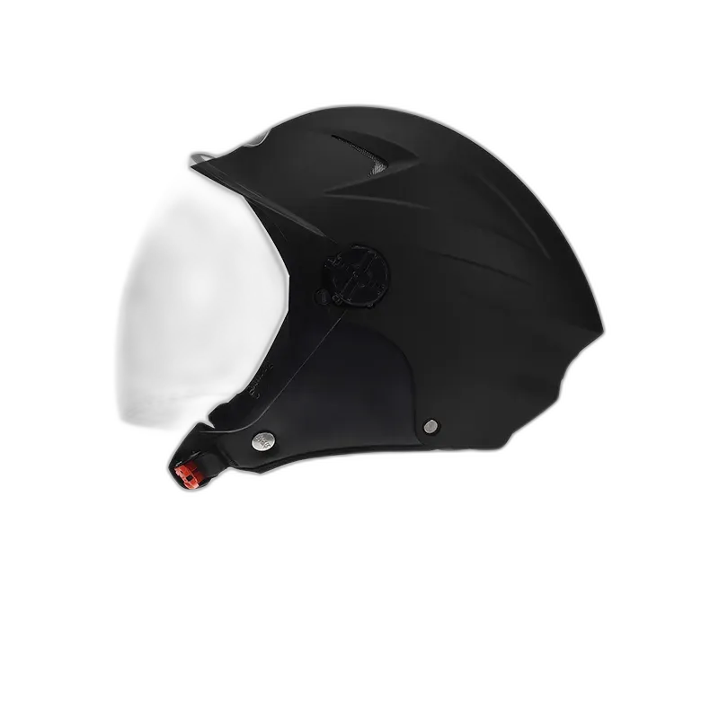 STUDDS Dame Matt Black Half Face Helmet