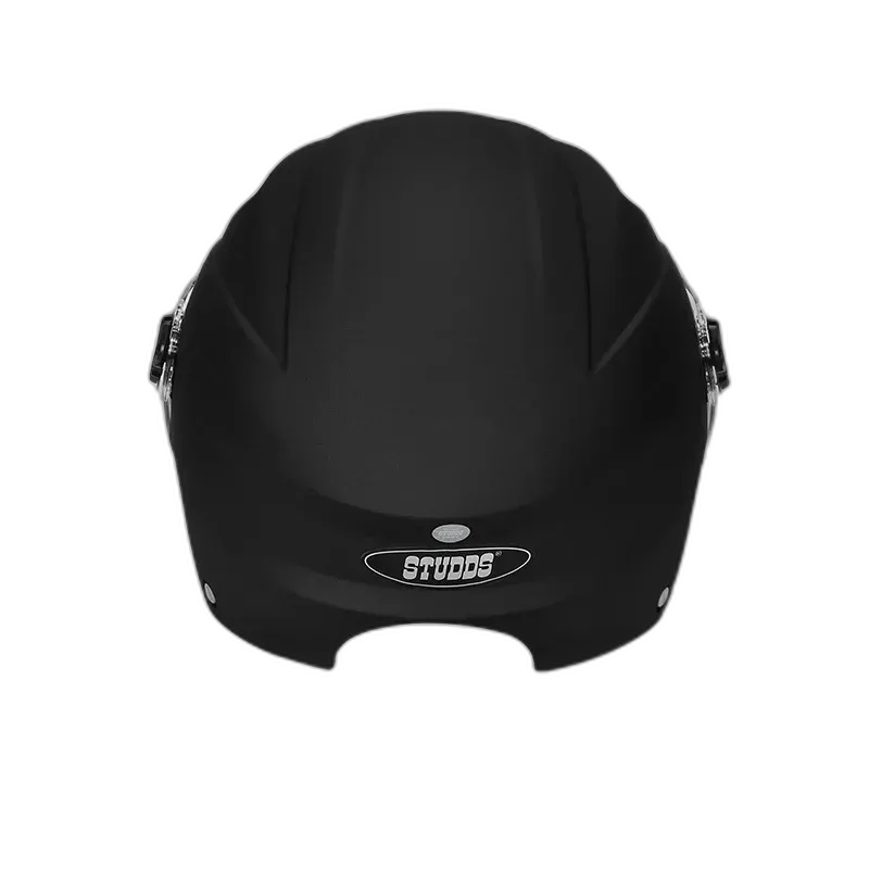 STUDDS Dame Matt Black Half Face Helmet