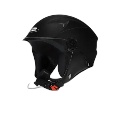 STUDDS Dame Matt Black Half Face Helmet