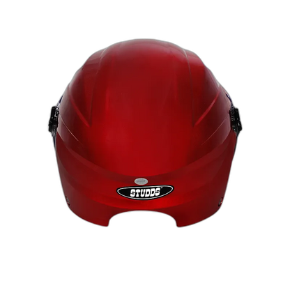 STUDDS Dame Sport Red Half Face Helmet