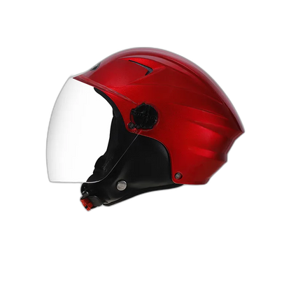STUDDS Dame Sport Red Half Face Helmet