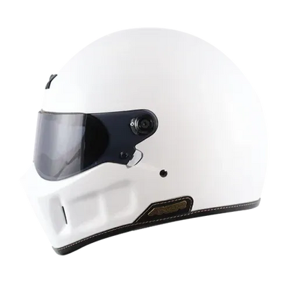 AXOR Dominator Solid White Full Face Helmet