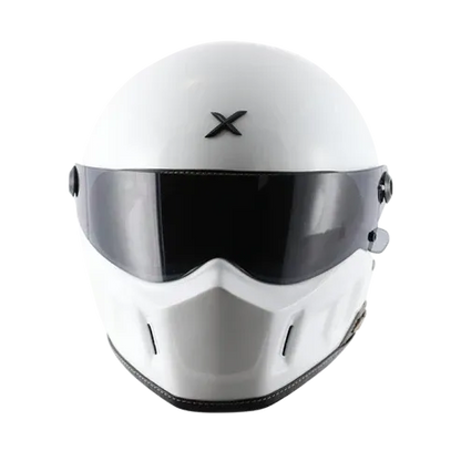 AXOR Dominator Solid White Full Face Helmet
