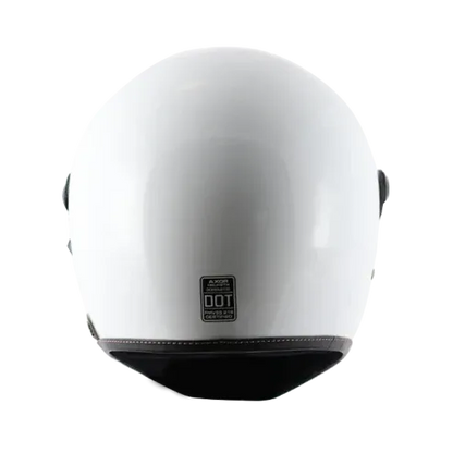 AXOR Dominator Solid White Full Face Helmet