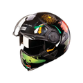 STUDDS Downtown D2 Black N10 Fu Flip Up Helmet
