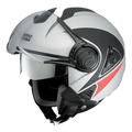 STUDDS Downtown D3 Matt Silver Grey N2 Half Face Helmet