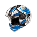 STUDDS Downtown D3 White N1 Fu Flip Up Helmet