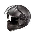 STUDDS Downtown Gun Grey Fu Flip Up Helmet