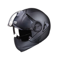 STUDDS Downtown Matt Black Half Face Helmet