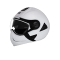 STUDDS Downtown White Fu Flip Up Helmet