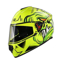 STUDDS Drifter D1 Black Yellow Full Face Helmet