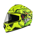 STUDDS Drifter D1 Matt Black Yellow N5 Full Face Helmet