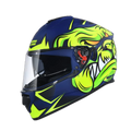 STUDDS Drifter D1 Matt Blue N5 Full Face Helmet