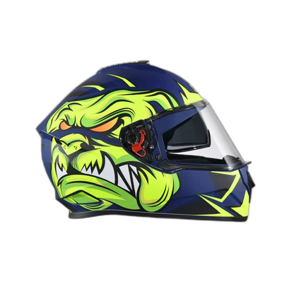 STUDDS Drifter D1 Matt Blue N5 Full Face Helmet