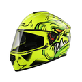 STUDDS Drifter D1 Neon Yellow N5 Full Face Helmet