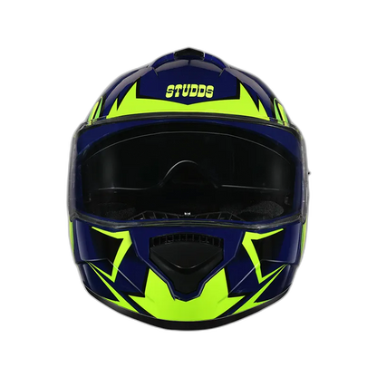 STUDDS Drifter D1 Blue N5 Full Face Helmet