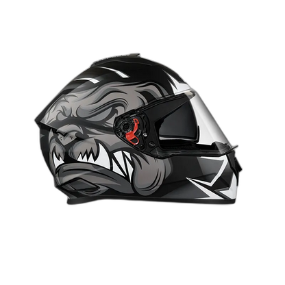 STUDDS Drifter D1 Matt Black N4 Full Face Helmet
