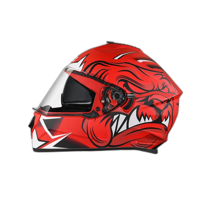 STUDDS Drifter D1 Red N2 Full Face Helmet