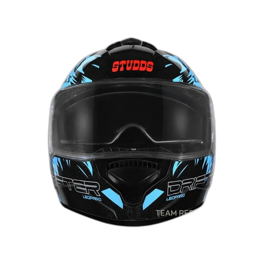 STUDDS Drifter D2 Chameleon N1 Blue Full Face Helmet