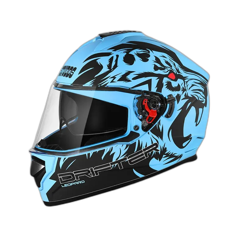 STUDDS Drifter D2 Matt Blue N9 Full Face Helmet