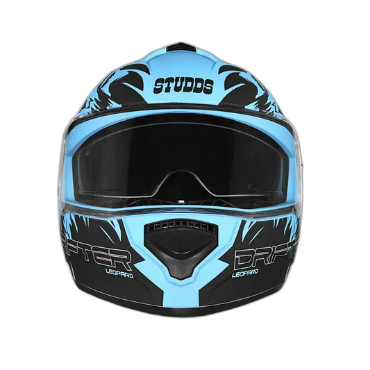 STUDDS Drifter D2 Matt Blue N9 Full Face Helmet