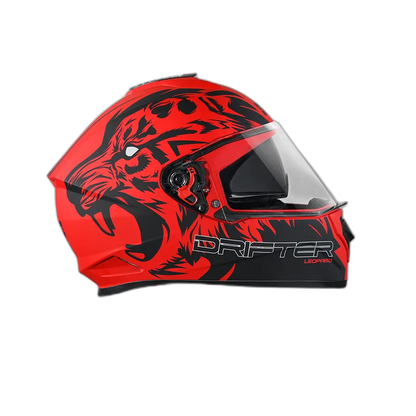 STUDDS Drifter D2 Matt Red N9 Full Face Helmet