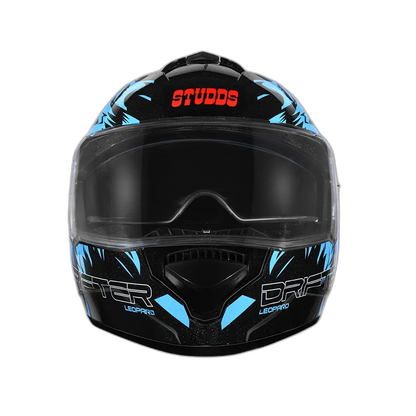 STUDDS Drifter D2 Black N1 Full Face Helmet