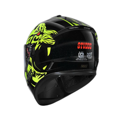 STUDDS Drifter D2 Black N5 Full Face Helmet