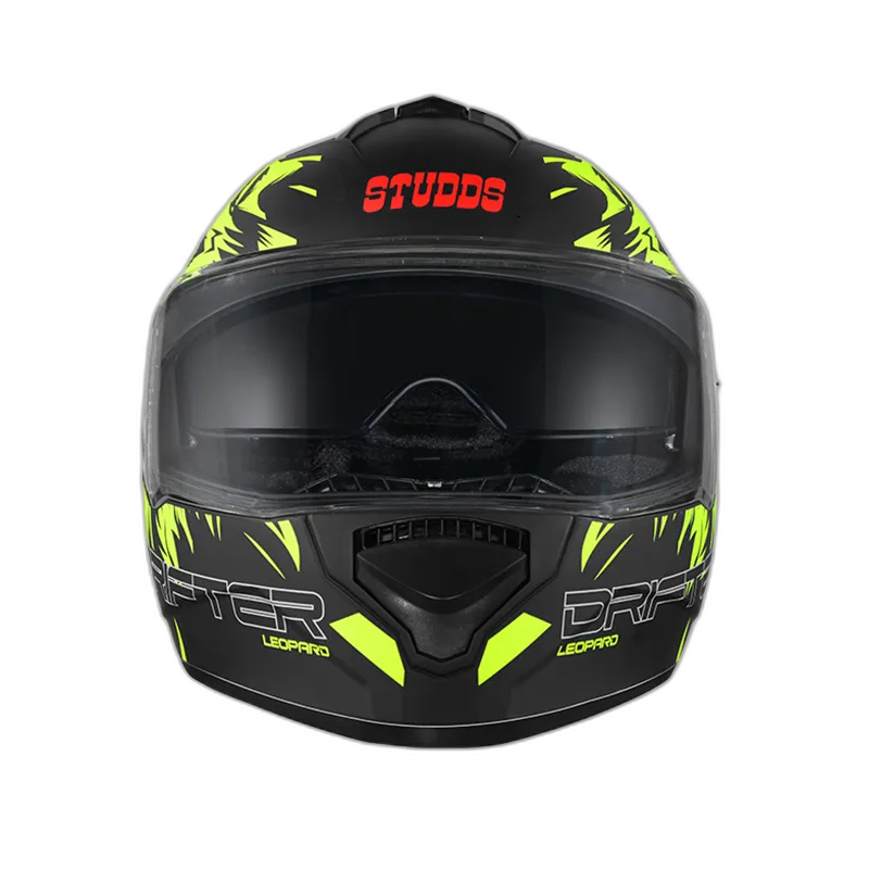 STUDDS Drifter D2 Matt Black N5 Full Face Helmet
