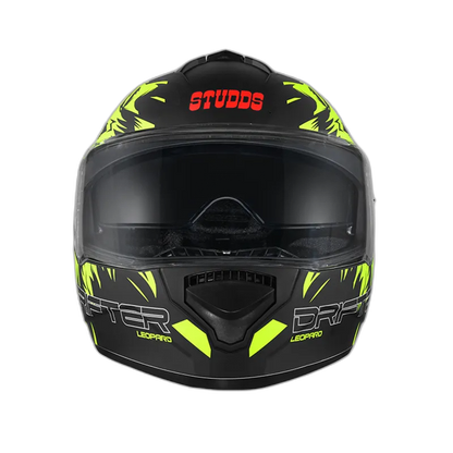STUDDS Drifter D2 Matt Black N5 Full Face Helmet