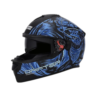 STUDDS Drifter D3 Matt Black N1 Full Face Helmet