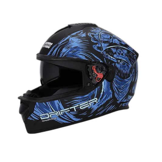STUDDS Drifter D3 Matt Black N1 Full Face Helmet