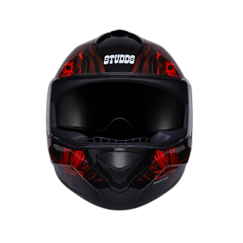 STUDDS Drifter D3 Spolier Black N2 Full Face Helmet