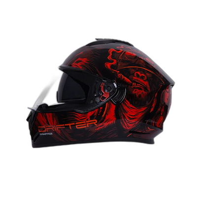 STUDDS Drifter D3 Spolier Black N2 Full Face Helmet