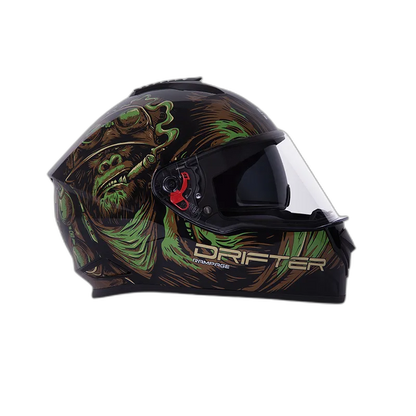 STUDDS Drifter D3 Black N3 Full Face Helmet