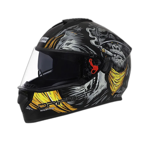 STUDDS Drifter D3 Black N5 Full Face Helmet