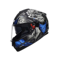 STUDDS Drifter D3 Matt Black Grey N1 Full Face Helmet