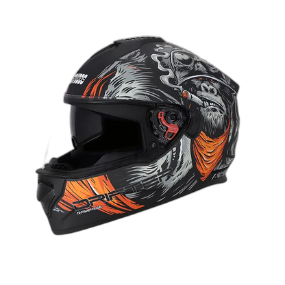 STUDDS Drifter D3 Matt Black N10 Full Face Helmet
