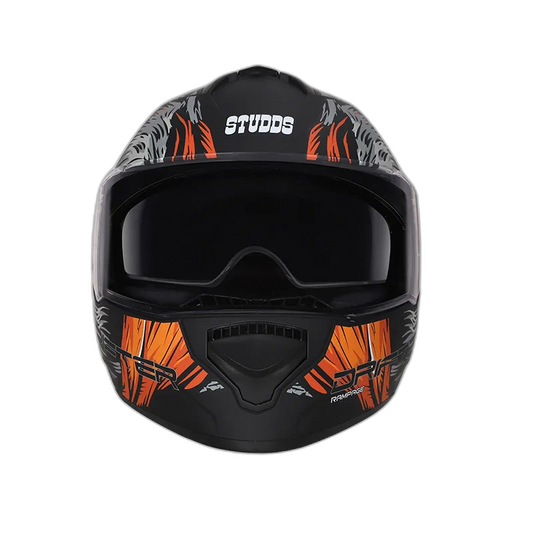 STUDDS Drifter D3 Matt Black N10 Full Face Helmet
