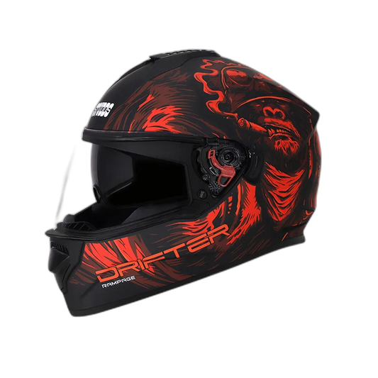 STUDDS Drifter D3 Matt Black N2 Full Face Helmet