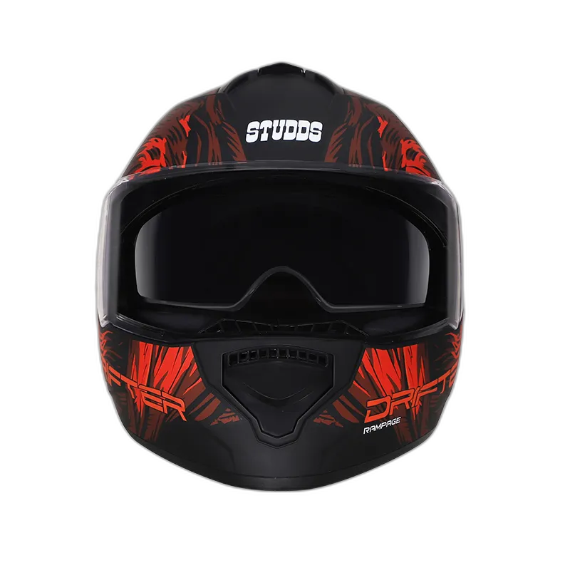 STUDDS Drifter D3 Matt Black N2 Full Face Helmet