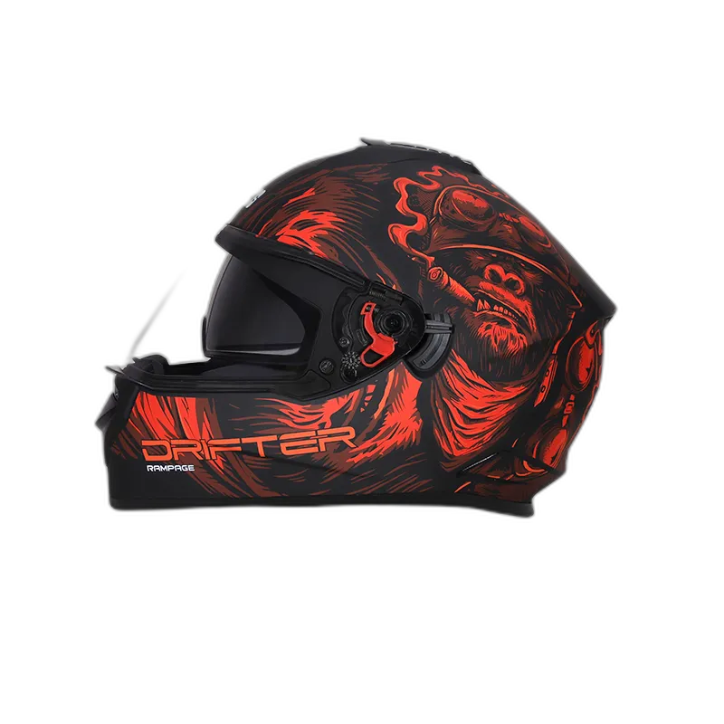 STUDDS Drifter D3 Matt Black N2 Full Face Helmet