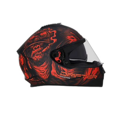 STUDDS Drifter D3 Matt Black N2 Full Face Helmet