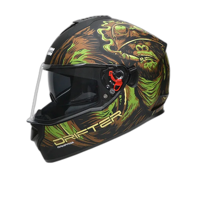STUDDS Drifter D3 Matt Black N3 Full Face Helmet