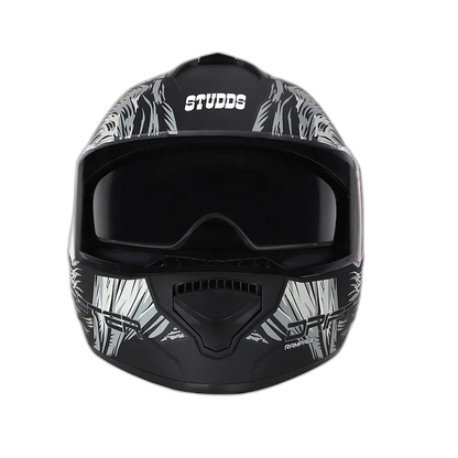 STUDDS Drifter D3 Matt Black N4 Full Face Helmet