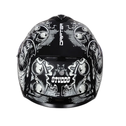 STUDDS Drifter D3 Matt Black N4 Full Face Helmet
